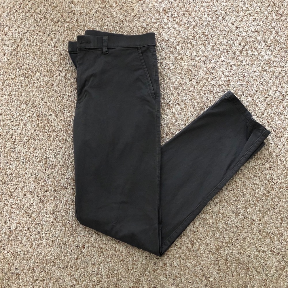 Haggar H26 Men’s grey Cotton Pants 34x34
